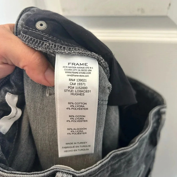 Frame Le One Skinny Crop Jeans - Picture 7 of 7